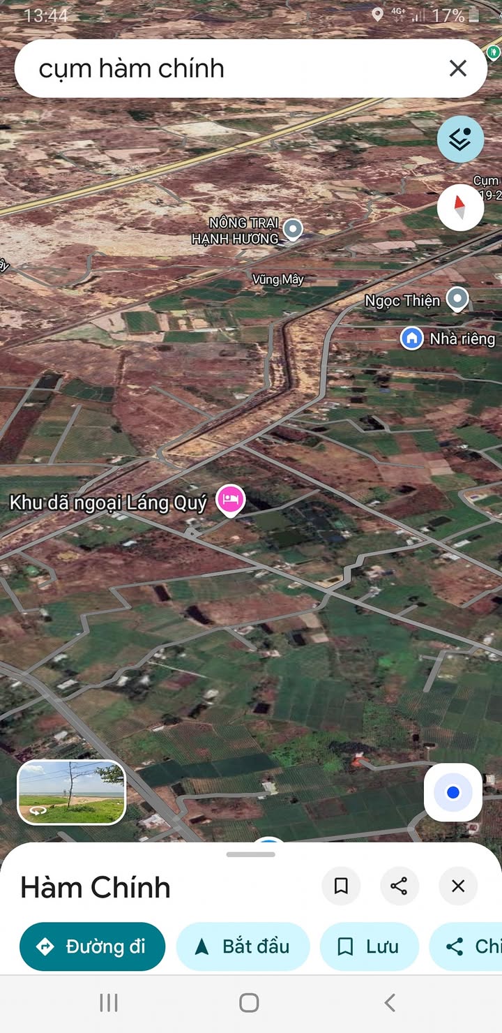 Đất thổ cư Kênh Hàm Chính, Hàm Liêm - 2200m² giá 3.5 tỷ, cơ hội đầu tư tuyệt vời!