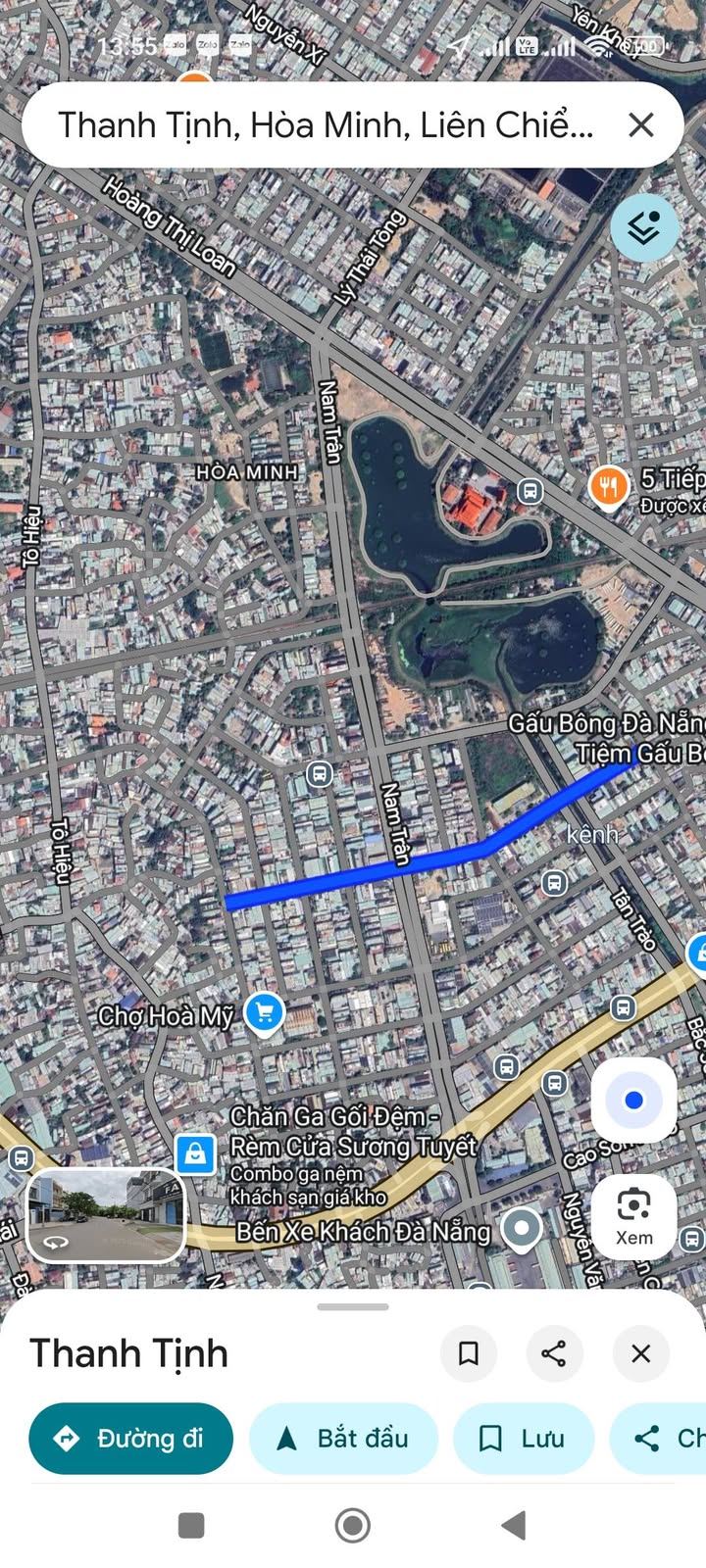 Đất nền mặt tiền Thanh Tịnh, Hoà Minh, Đà Nẵng 110m² giá 6.5 tỷ - Cơ hội đầu tư tuyệt vời!