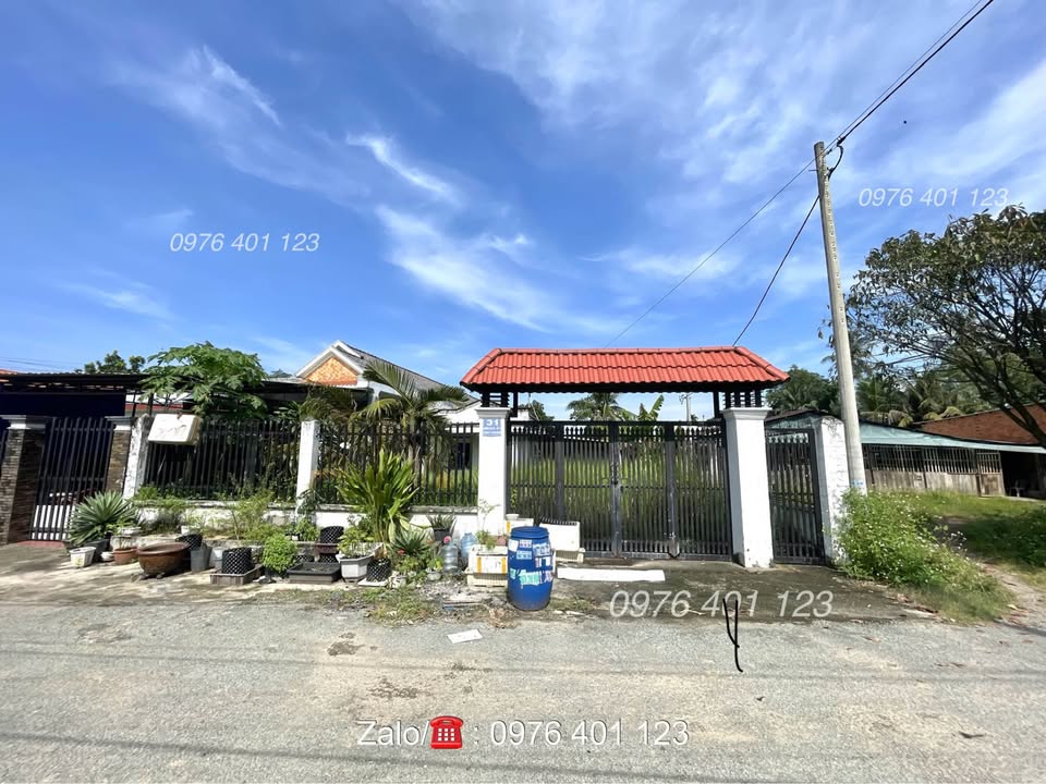 Nhà cấp 4 mặt tiền đường Nguyễn Thị Chiêm, xã Bình Mỹ, Củ Chi - Diện tích 392m², Sổ hồng riêng!