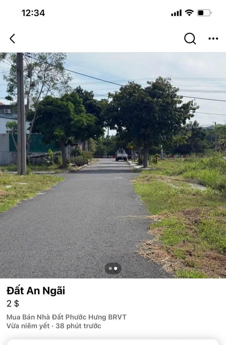 Đất nền xã An Ngãi, huyện Long Điền 100m² - Sổ đỏ chính chủ, giá chỉ 1 tỷ!