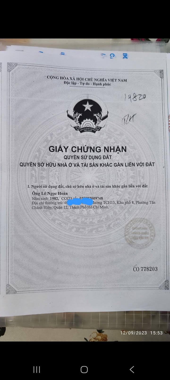 Nhà bán Tân Chánh Hiệp, Q12, 36m² giá 3.25 tỷ - Sổ hồng riêng, đầy đủ tiện nghi!