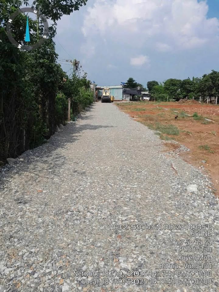 Đất nền Phước Tân, Xuyên Mộc 1330m² giá 800 triệu - Đầu tư sinh lời ngay!