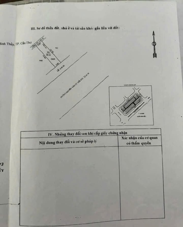 Bán đất mặt tiền đường Nguyễn Văn Cừ, Cần Thơ 99m² - Đối diện bệnh viện Quốc tế SIS!