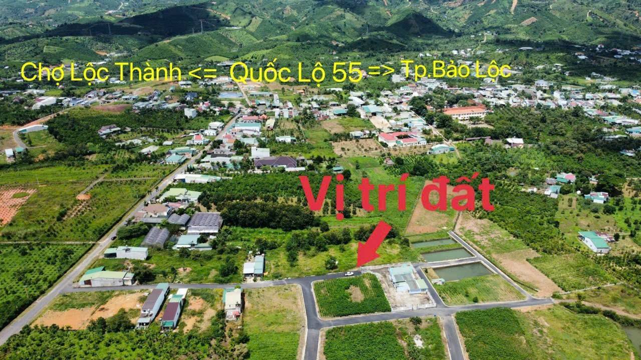 Đất thổ cư Lộc Thành Bảo Lâm 222m² giá 690 triệu - Cơ hội đầu tư tuyệt vời!