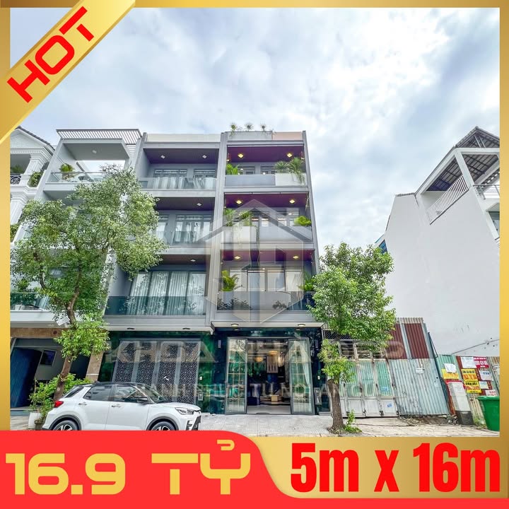 Nhà phố hiện đại Luxury KDC Phú Mỹ Quận 7 giá 16.9 tỷ - Tặng full nội thất cao cấp!