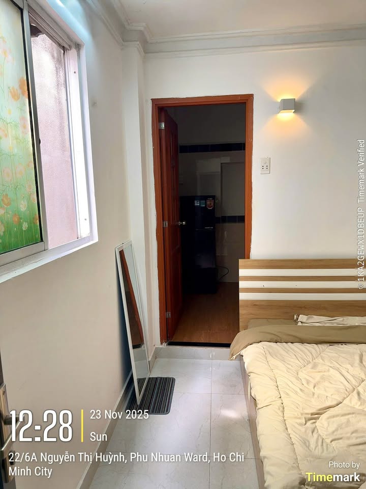 Phòng cho thuê Nguyễn Thị Huỳnh, Phú Nhuận 1PN - Không chung chủ, nội thất đầy đủ!