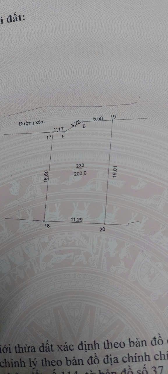 Đất thổ cư 200m² tại Cẩm Lĩnh, Ba Vì - Giá chỉ 900 triệu, đầu tư sinh lời!