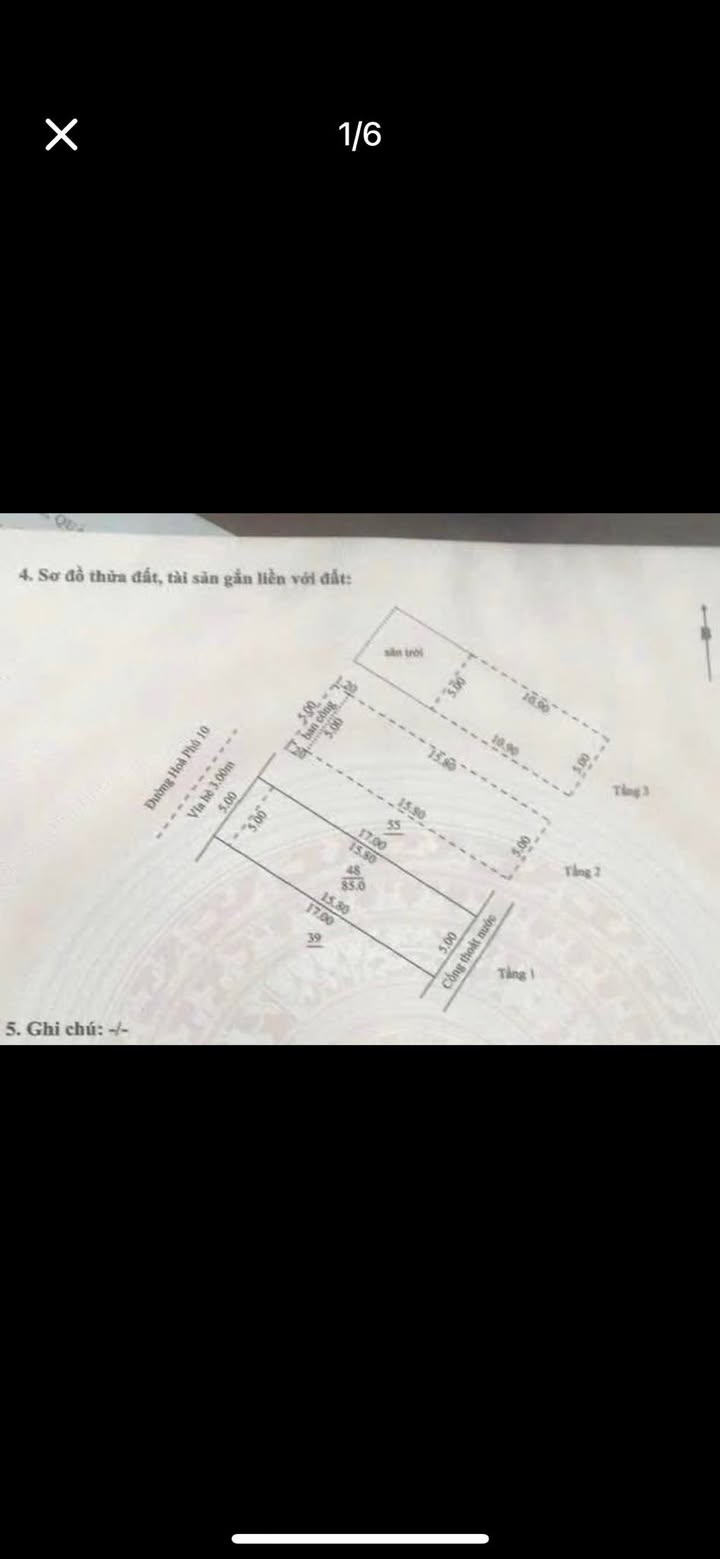 Nhà 3 tầng đường Hòa Phú 10, Đà Nẵng 85m² giá 6.5 tỷ - Chính chủ bán gấp!