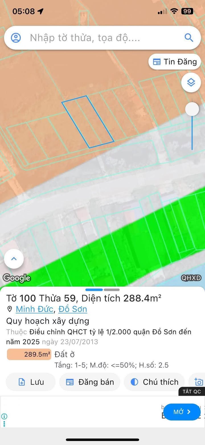 Đất nền mặt đường 403, Minh Đức, Đồ Sơn, Hải Phòng 300m² - Tiềm năng phát triển mạnh mẽ!