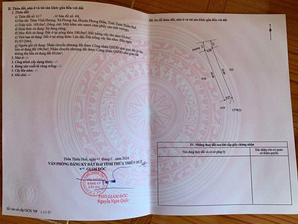 Đất nền Phong An, Phong Điền 170m² giá chỉ 300 triệu - Cơ hội đầu tư hấp dẫn!