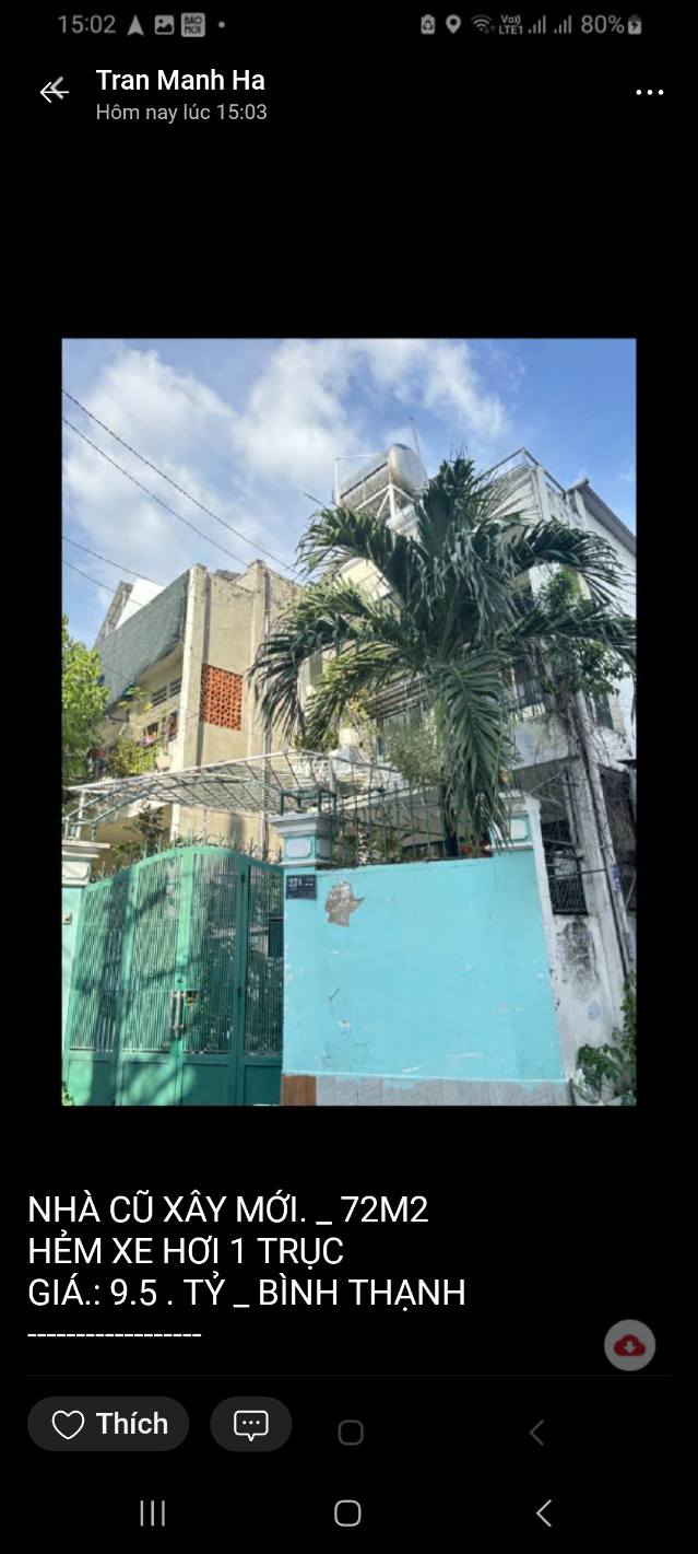 Nhà phố Bùi Đình Túy, Bình Thạnh 72m² giá 9.5 tỷ - Hẻm xe hơi thông thoáng!