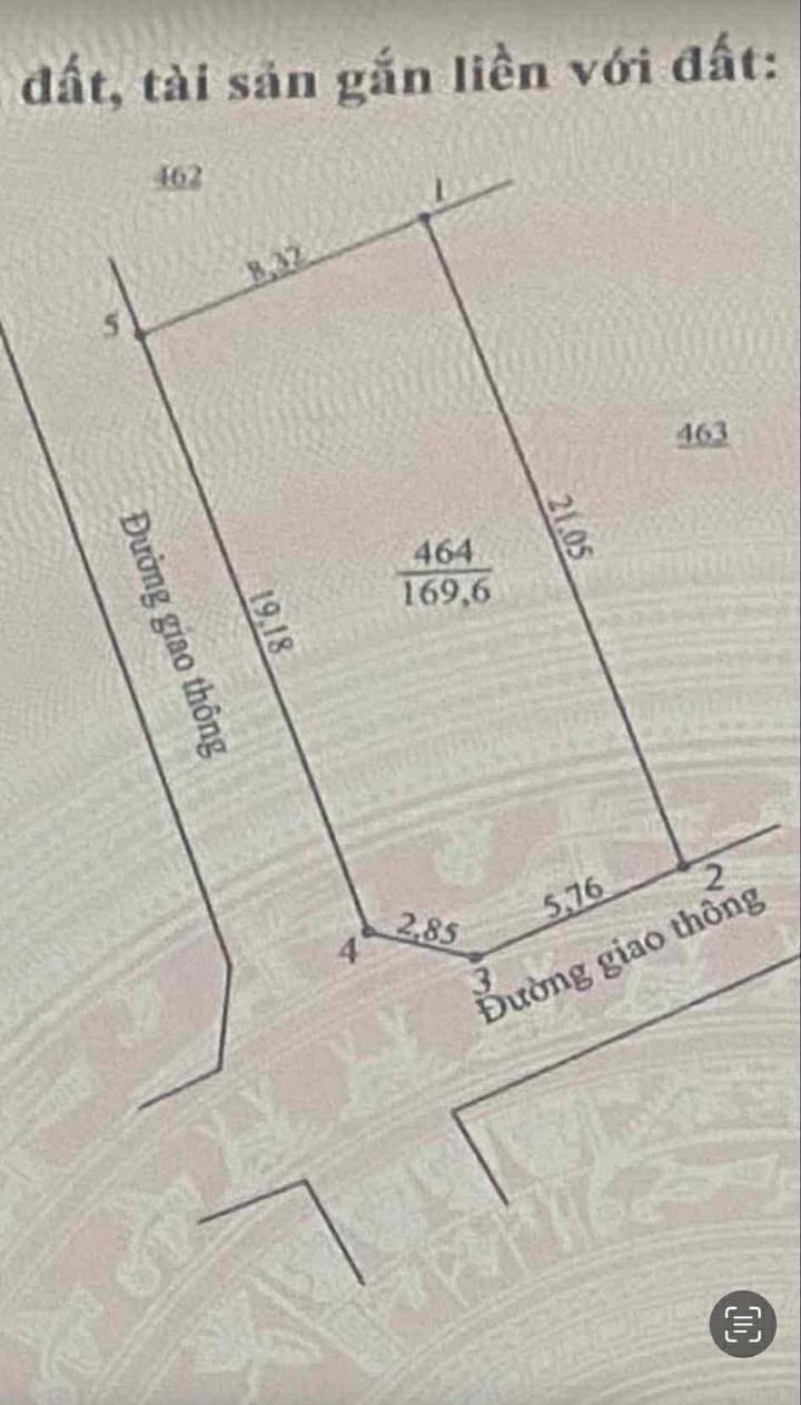 Đất nền Tiên Điền 168m² giá 1.6 tỷ - Lô góc 2 mặt tiền hấp dẫn!