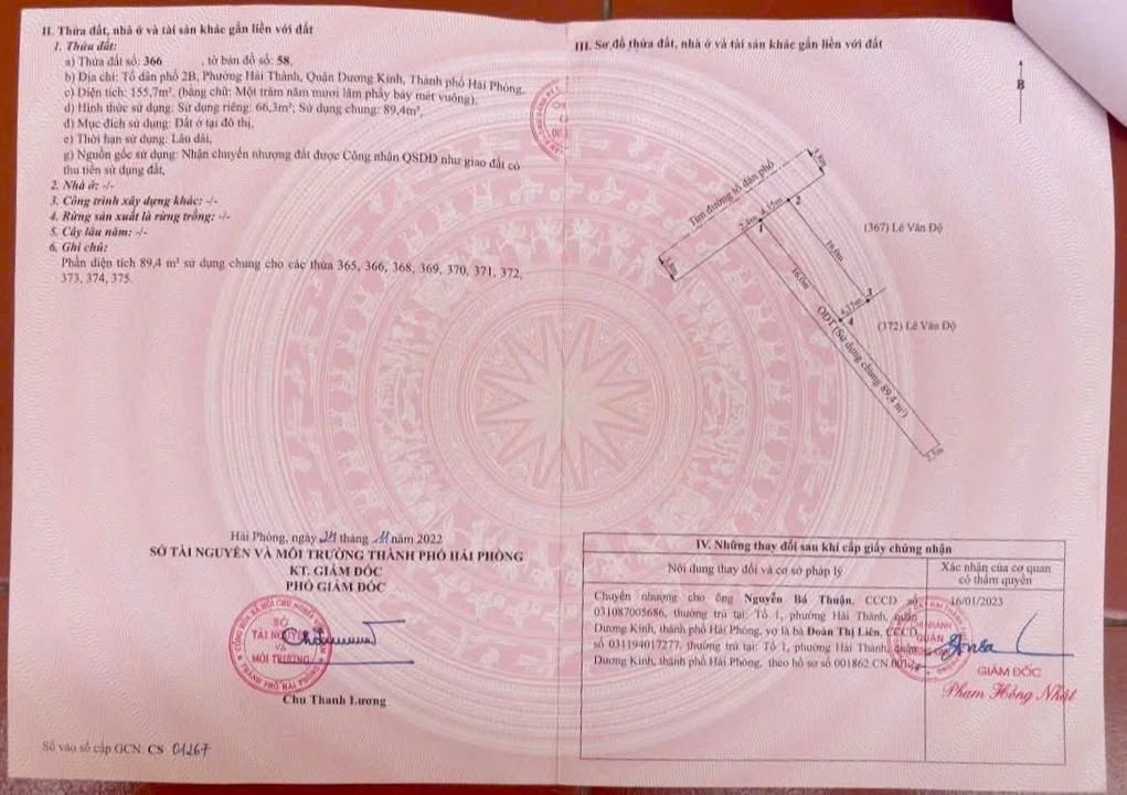 Đất nền Hưng Đạo, Dương Kinh 66m² giá 2.1 tỷ - Lô góc hiếm, đầu tư sinh lời!