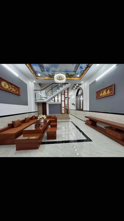 Nhà bán Bà Điểm Hóc Môn 85m² giá 5.2 tỷ - Sổ hồng chính chủ, thiết kế hiện đại