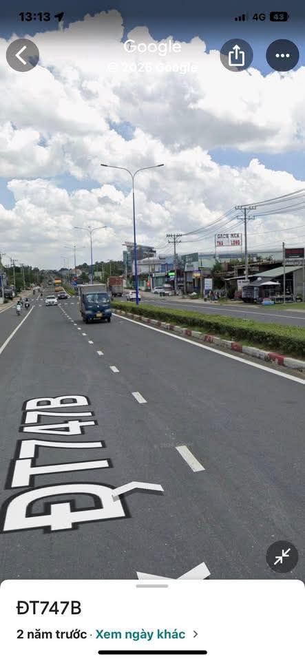 Đất mặt tiền ĐT747B, Khánh Bình 550m² giá 14.5 tỷ - Cơ hội đầu tư sinh lời!