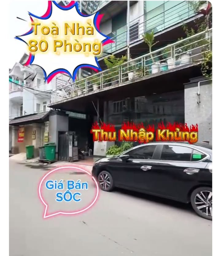 Toà nhà CHDV 80 phòng Gò Vấp 284m² giá 50 tỷ - Đầu tư sinh lời ngay!