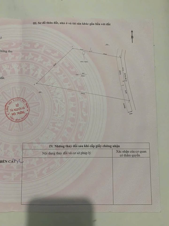 Đất nền Chánh Phú Hòa, Bến Cát 3700m² giá 7 tỷ - Sổ đẹp vuông vức, cơ hội đầu tư tuyệt vời!