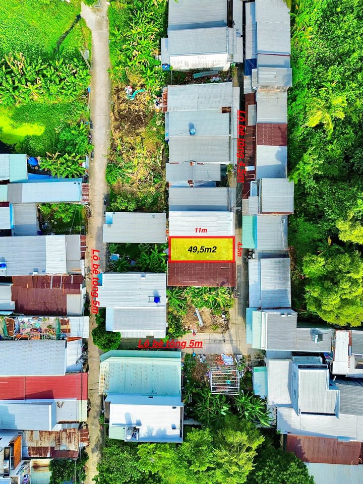 Đất nền Nguyễn Bỉnh Khiêm Rạch Giá 49,5m² giá chỉ 695 triệu - Đầu tư sinh lời ngay!