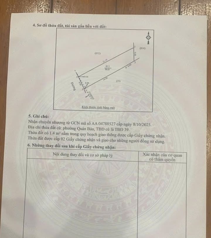Đất nền đẹp tại đường Bùi Dương Lịch, phường Quán Bàu, 90m² - Cơ hội đầu tư hấp dẫn!
