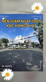 Đất nền góc 2 mặt tiền KDC Hồng Phát, Ninh Kiều 206m² giá 13.5 tỷ - Cơ hội đầu tư hấp dẫn!