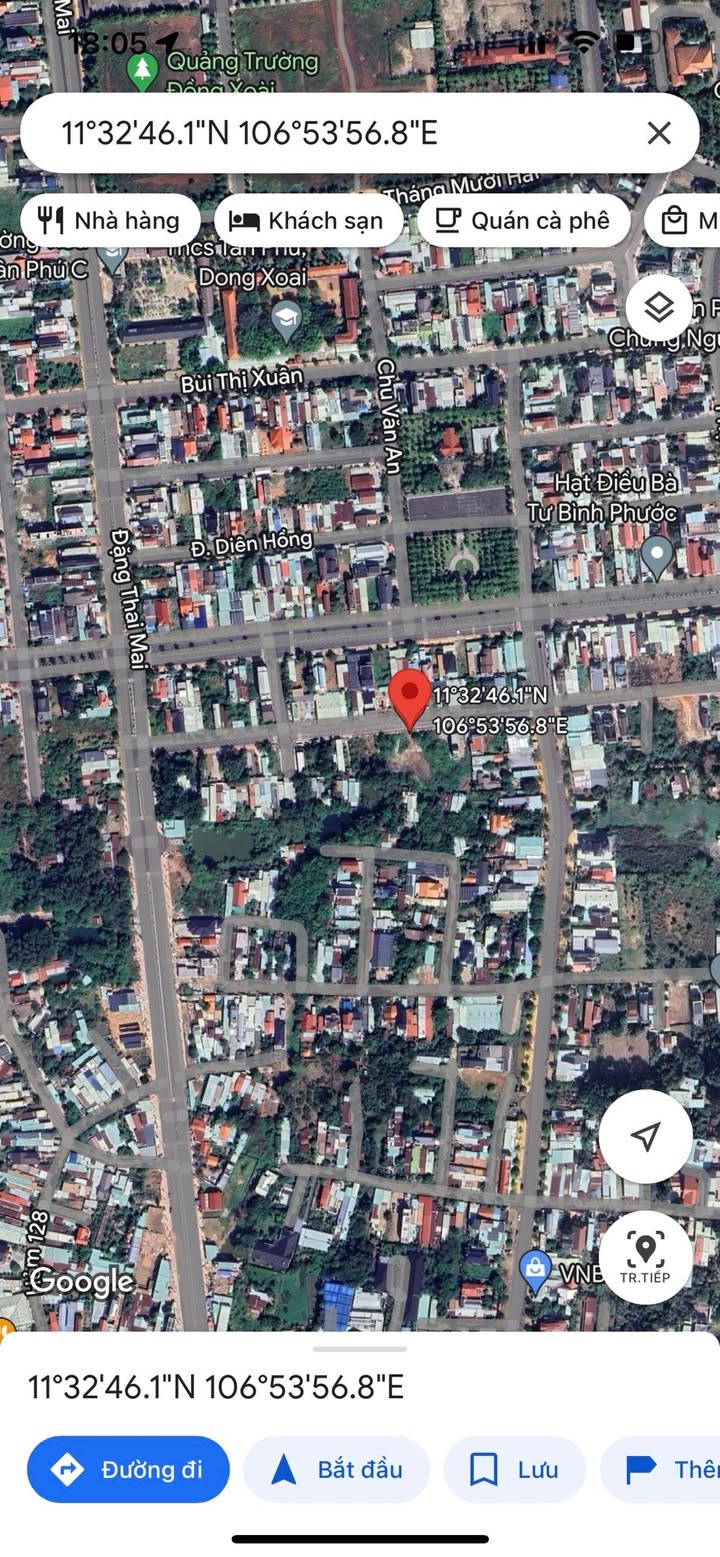 FrontHouse Phan Huy Ích Đồng Xoài 120m² giá 1.8 tỷ - Mặt tiền kinh doanh sầm uất!