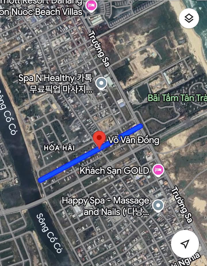 Đất biển Võ Văn Đồng - Tân Trà 90m² giá chỉ 5.65 tỷ - Cơ hội đầu tư hấp dẫn!