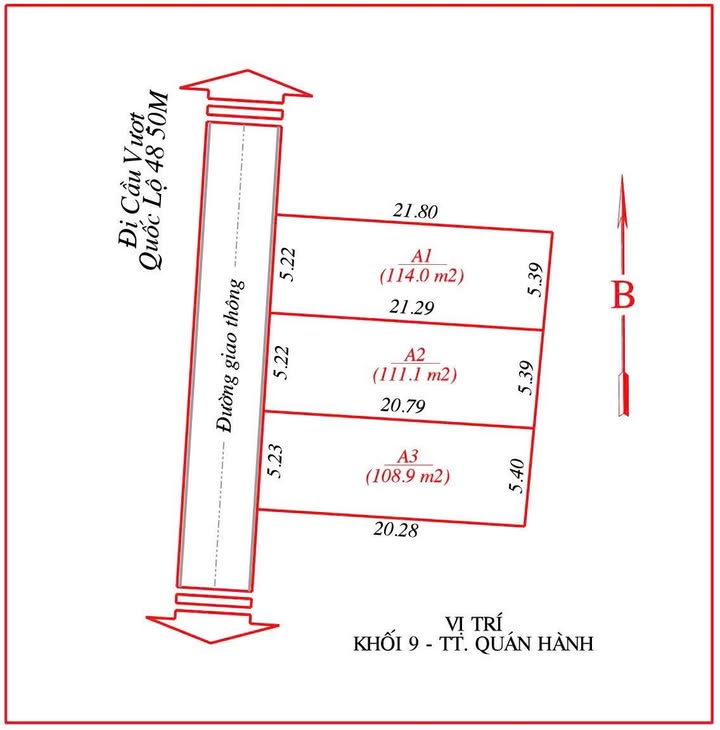Đất nền Nghi Lộc 112m² giá 1.6 tỷ - Sổ đỏ chính chủ, hướng Tây