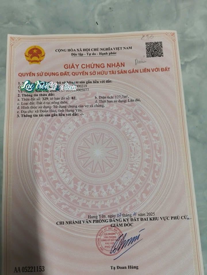 Đất nền Phan Sào Nam 127m² giá chỉ 1 tỷ - Cơ hội đầu tư tuyệt vời!