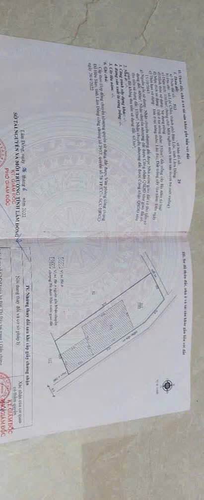 Đất nền Bảo Lộc 1162m² giá 5 tỷ - Mặt tiền rộng, thổ cư sẵn