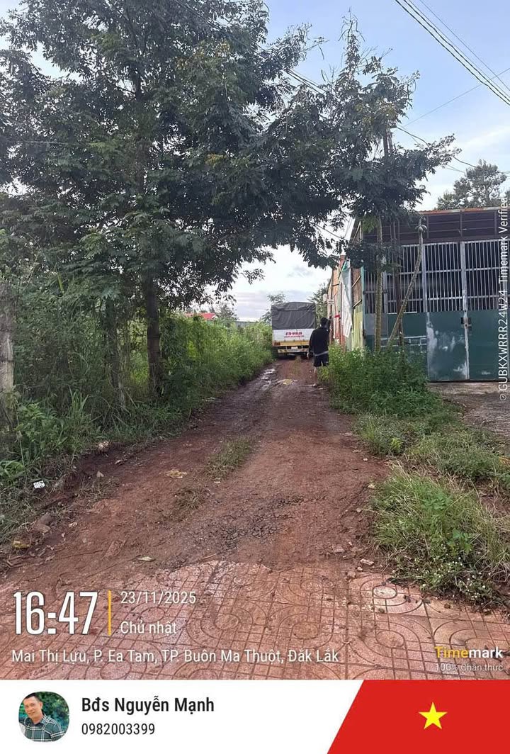 Đất nông nghiệp hẻm C1 Mai Thị Lựu 100m² giá chỉ 200 triệu - Vị trí đắc địa, giao thông thuận lợi!