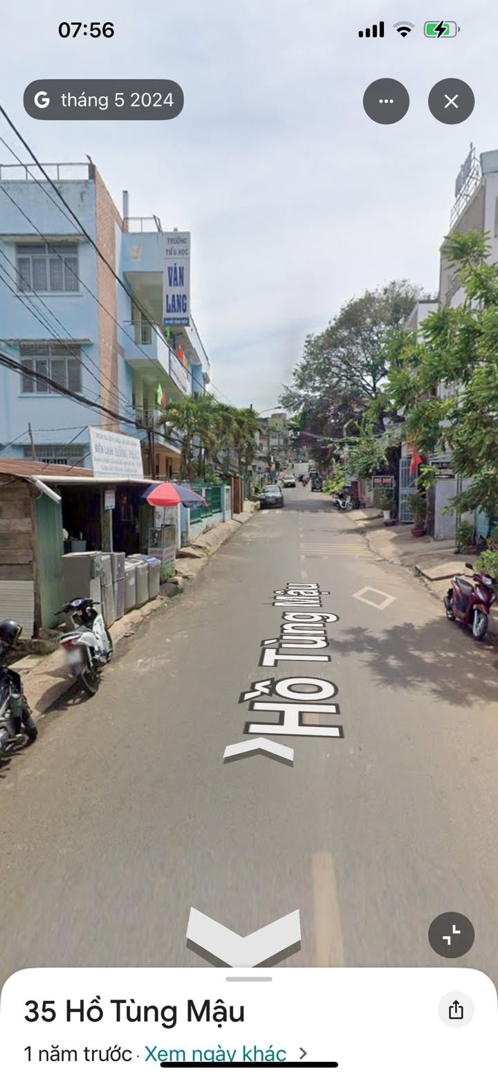 Đất thổ cư mặt tiền Hồ Tùng Mậu 63m² giá 6.5 tỷ - Sổ đỏ chính chủ