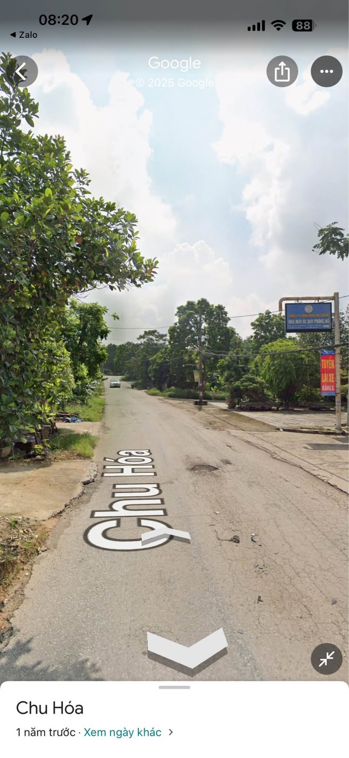 Đất nền Chu Hóa, Việt Trì, 80m² - Giá chỉ 1 tỷ, đầu tư sinh lời!