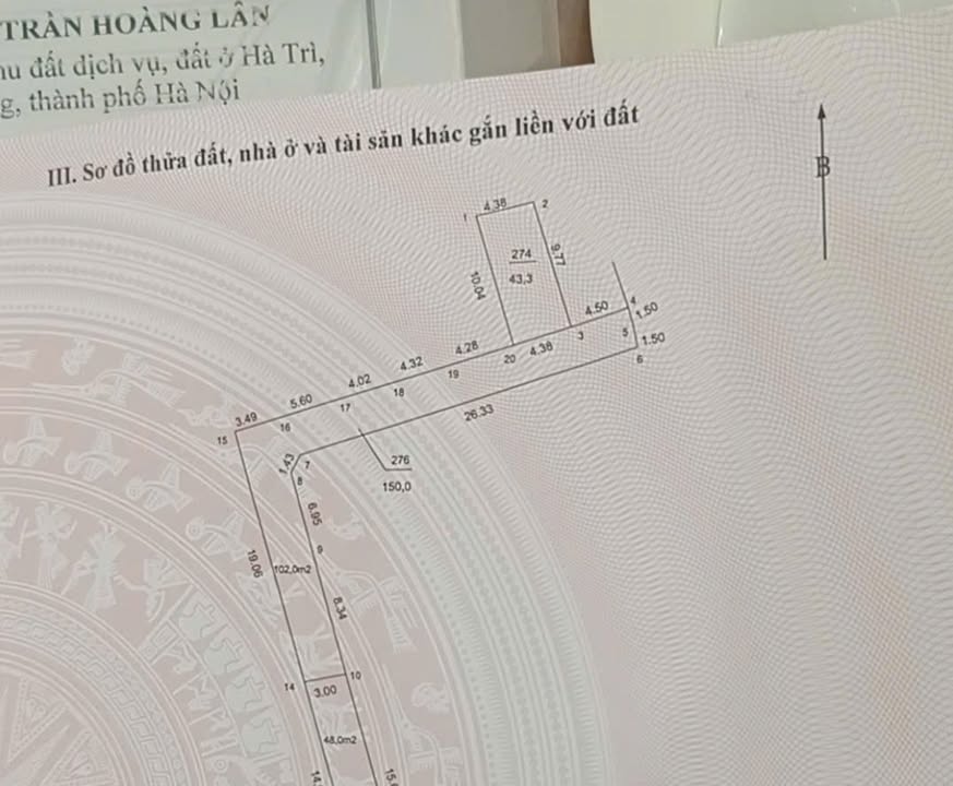 Đất nền Tự Nhiên, Thường Tín 43m² giá 2 tỷ - Chính chủ bán gấp!