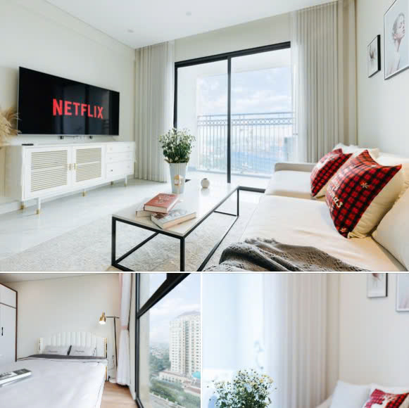 Căn hộ D'Capitale Cầu Giấy 3PN giá 26 triệu - Full nội thất đẹp