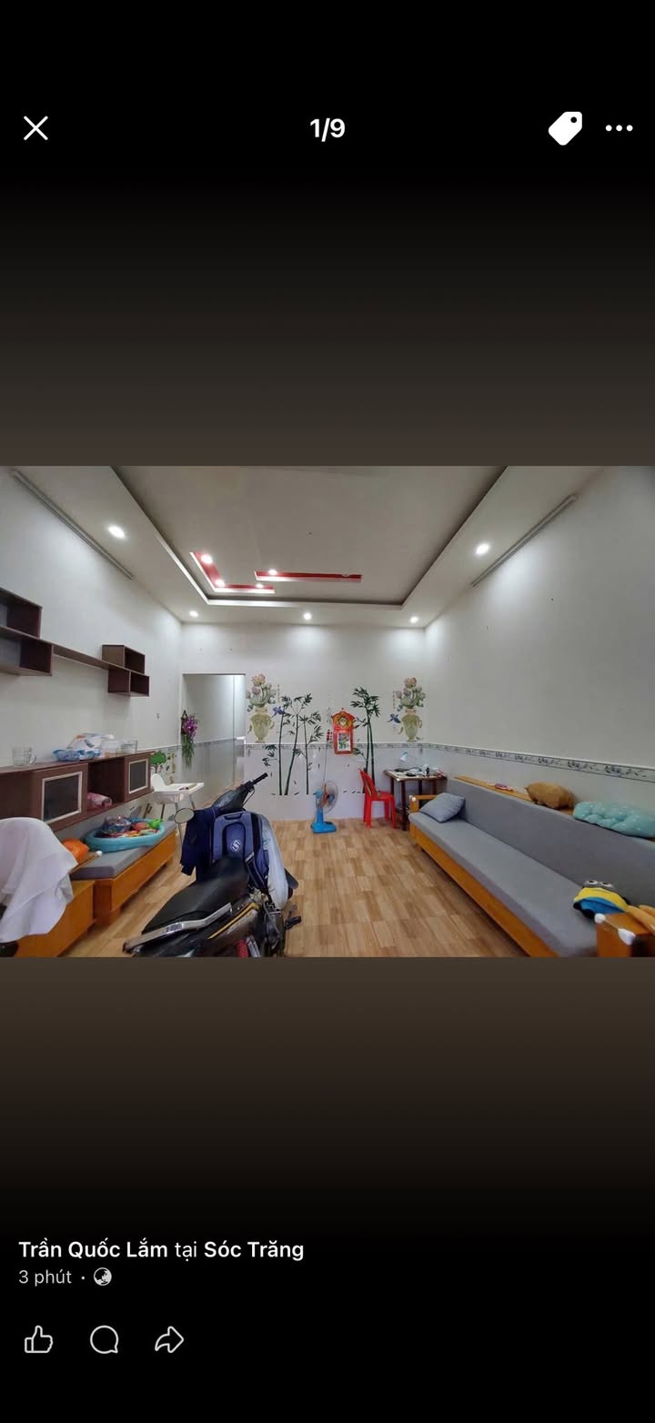 Nhà phố 72m² đường số 4, Sóc Trăng chỉ 480 triệu - Giá rẻ nhất khu vực!