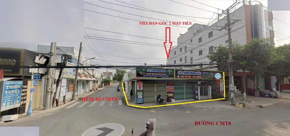 Bán nhà đất góc 2 mặt tiền Cách Mạng Tháng 8, Tây Ninh, diện tích 444m² - Tiềm năng kinh doanh vượt trội!