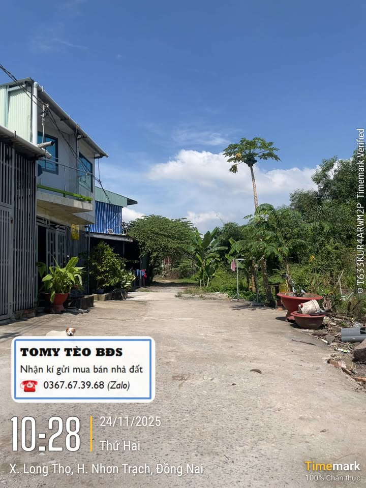 Nhà 3 phòng ngủ tại ấp 2 Long Thọ, Nhơn Trạch, 95m² giá chỉ 1.2 tỷ - Ô tô vào tận nơi!