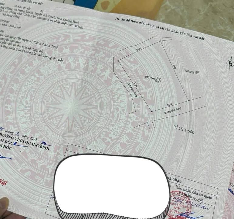 Đất nền Đông Giang, Hưng Trạch 1525m² giá 2 tỷ - Cơ hội đầu tư không thể bỏ lỡ!