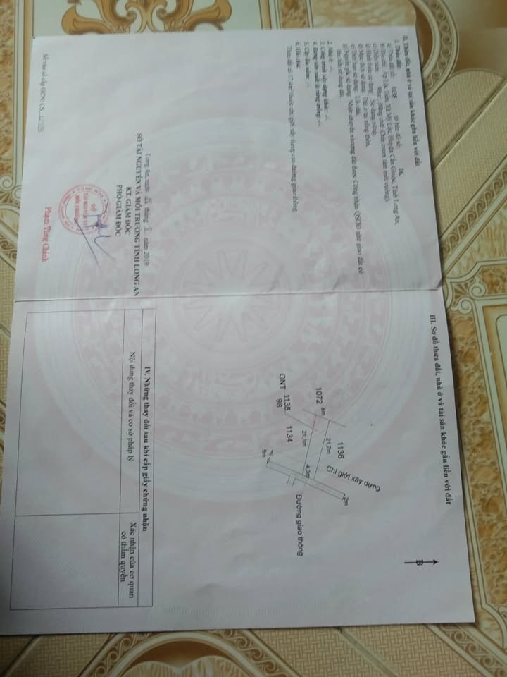 Đất thổ cư 98m² tại xã Mỹ Lộc, huyện Cần Giuộc - Giá chỉ 620 triệu!