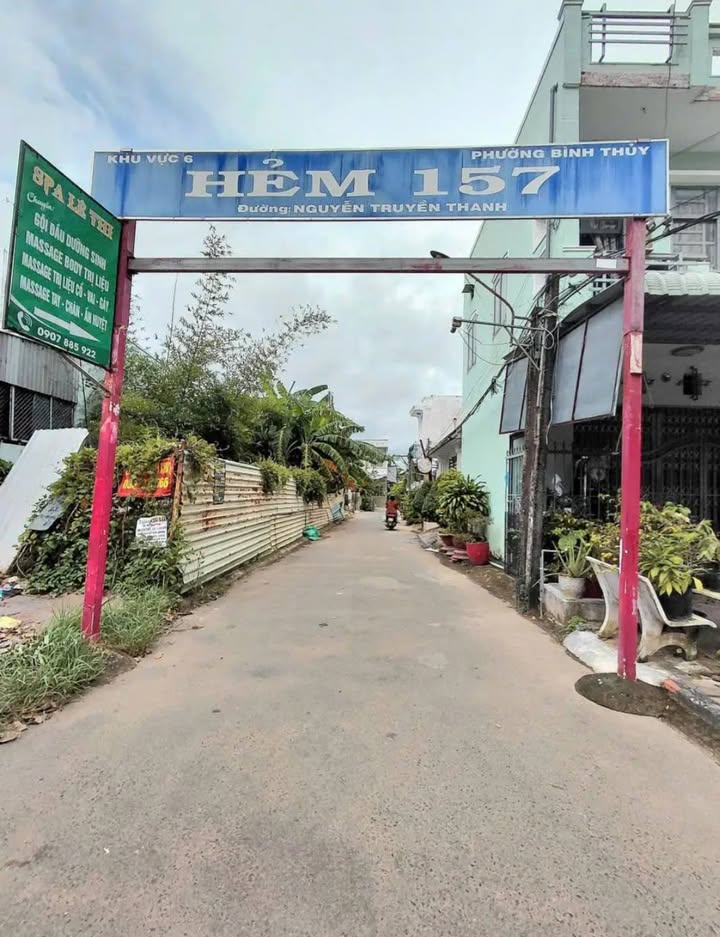 Đất nền 85m² hẻm 157 đường Nguyễn Truyền Thanh, Bình Thủy - Sổ hồng thổ cư 100% chỉ 1.3 tỷ!