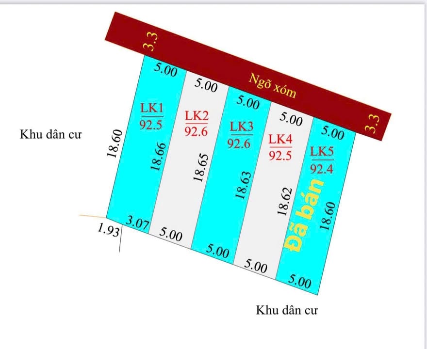 Đất nền Hoàng Văn Thụ, Trần Phú 92m² giá 1 tỷ - Đầu tư sinh lời ngay!