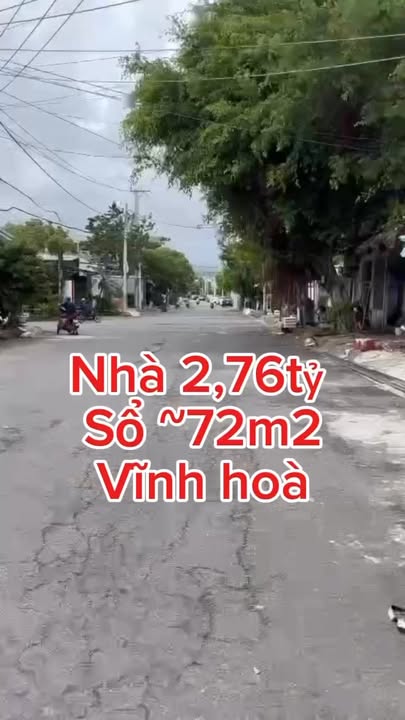 Nhà phố Vĩnh Hòa Nha Trang 72m² giá thỏa thuận - Sổ đỏ chính chủ, ô tô vào tận nhà!