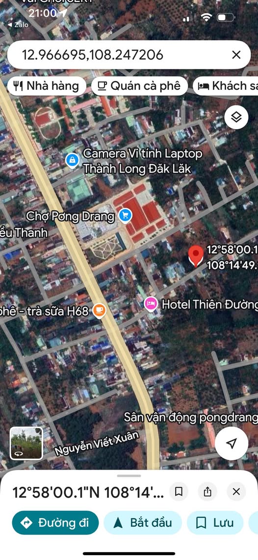 Đất nền Pơng Drang, Krông Búk 266m² giá 3.3 tỷ - Đầu tư sinh lời ngay!
