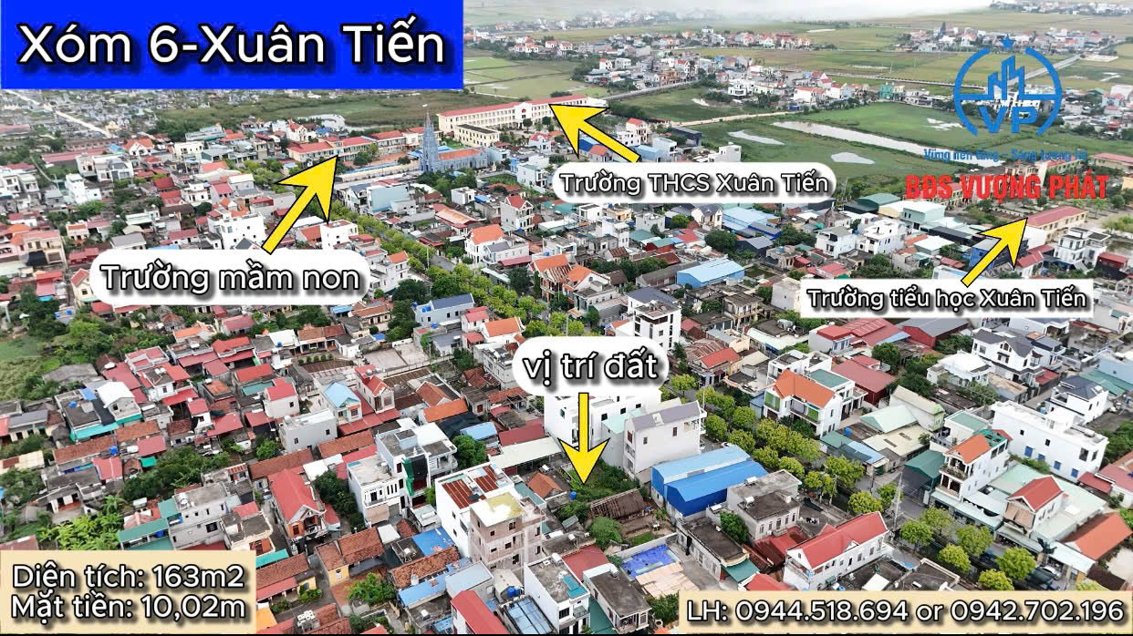 Đất nền Xuân Tiến 163m² giá thỏa thuận - Đầu tư sinh lời ngay!
