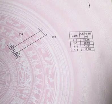 Đất nền mặt tiền lộ nhựa Xóm Vó, Tiểu Cần 500m² giá 850 triệu - Đầu tư sinh lời ngay!