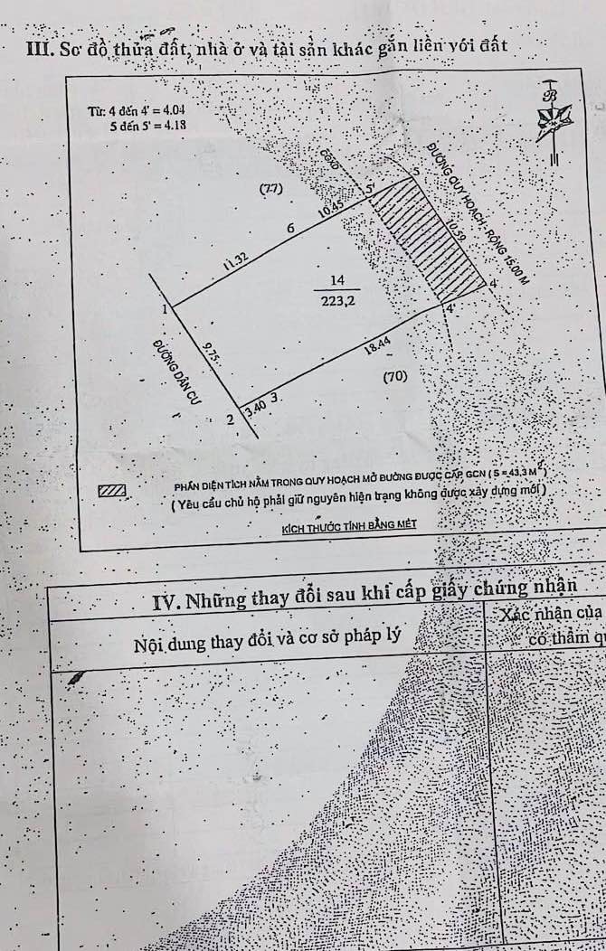 Đất mặt đường Nguyễn Trung Ngạn Vinh 223m² giá 17 tỷ - Đầu tư sinh lời hấp dẫn!