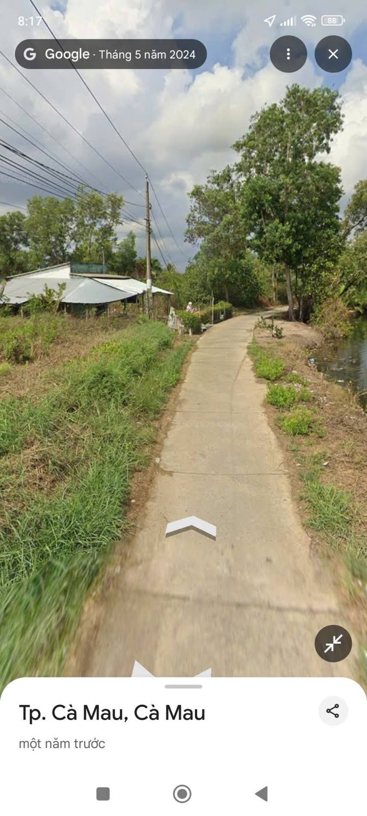 Đất nền mặt tiền đường Kênh Sáng Phụng Hiệp, Cà Mau 888m² giá 1.25 tỷ - Đầu tư sinh lời lý tưởng!