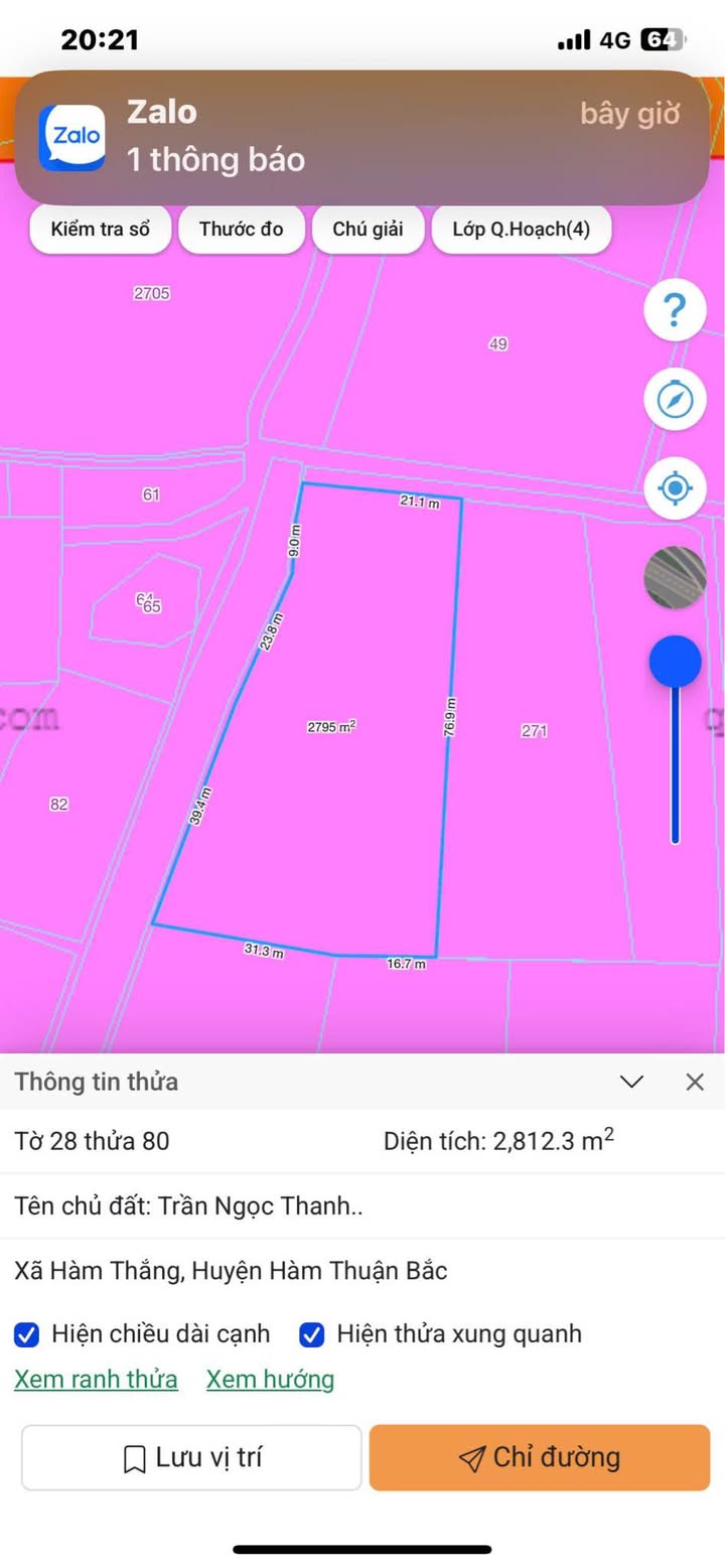 Đất thổ cư 8.000m² tại Hàm Thắng - Giá 7.2 tỷ, cơ hội đầu tư hấp dẫn!