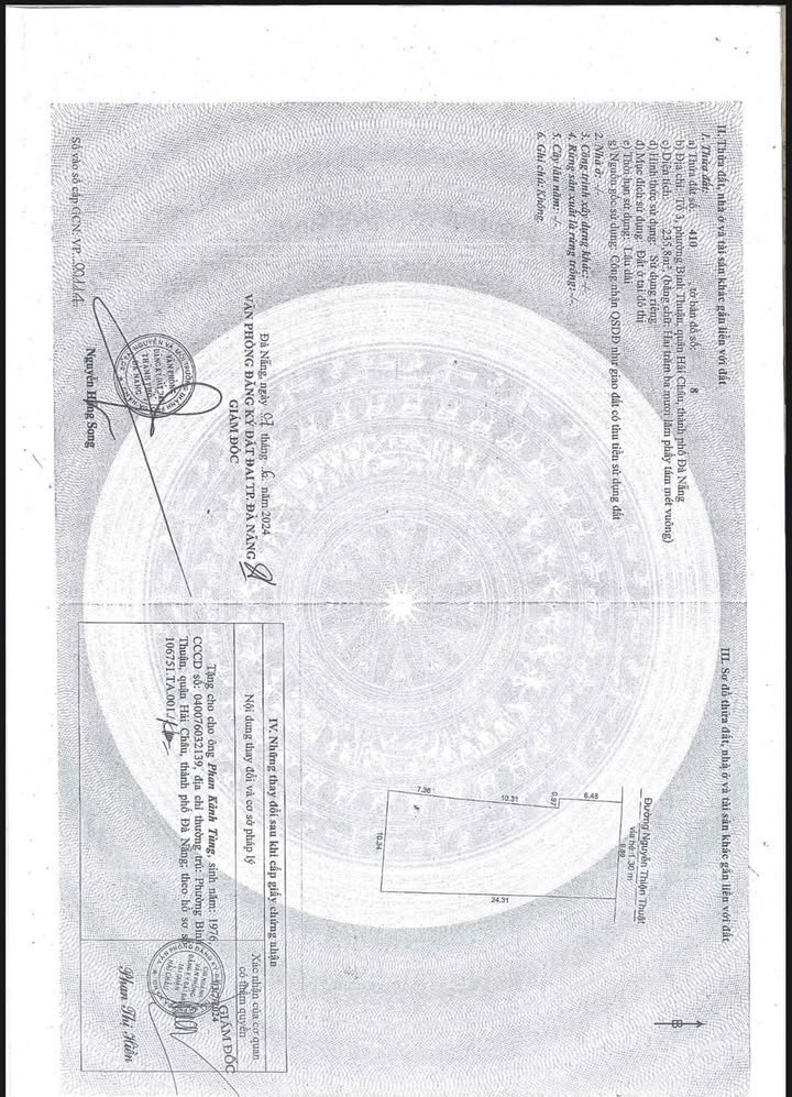 Đất vàng đường Nguyễn Thiện Thuật, Đà Nẵng 235m² giá 43.8 tỷ - Vị trí đắc địa kinh doanh