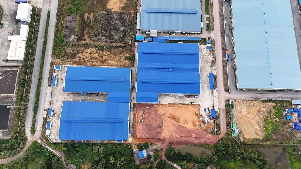 Nhà xưởng cho thuê tại KCN Sông Công II - Diện tích 5.500m², giá tốt!